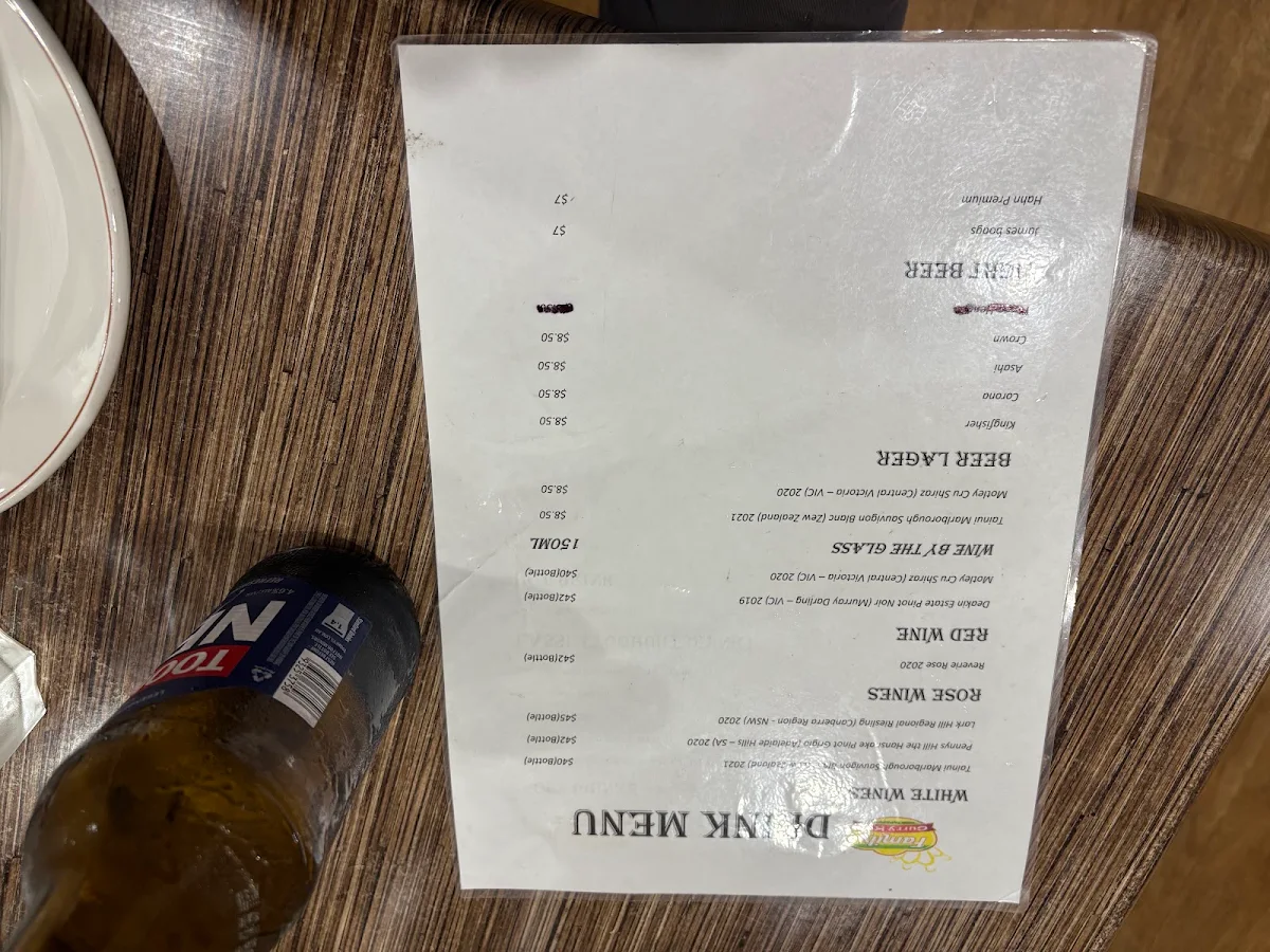 Menu, Family Curry Hub Indian Restaurant