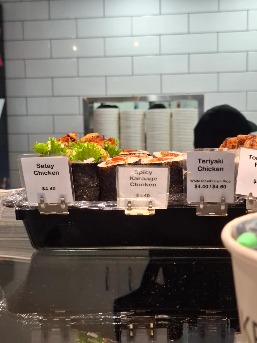 Menu, Kenko Sushi House