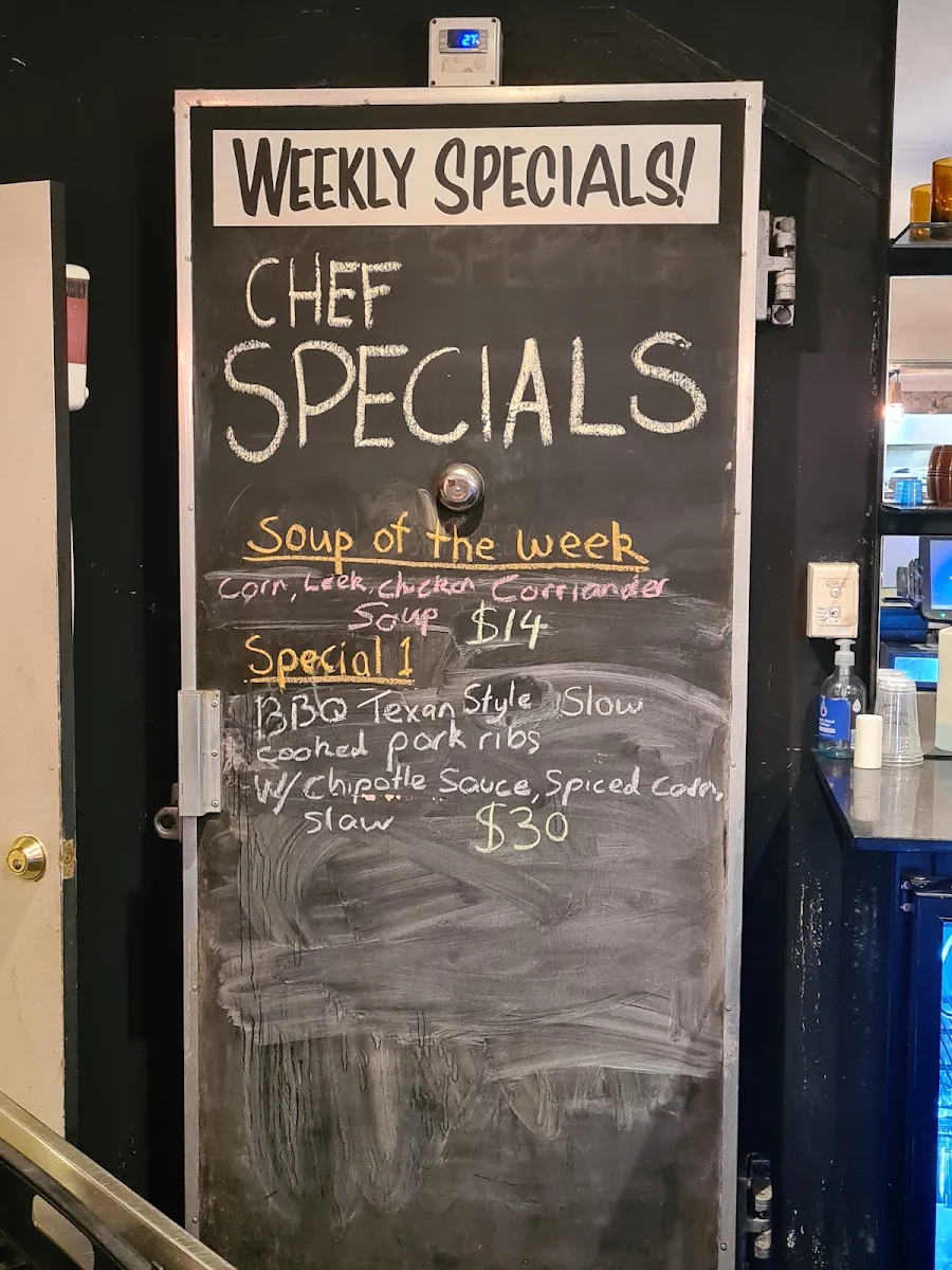 Menu, Woodport Hotel
