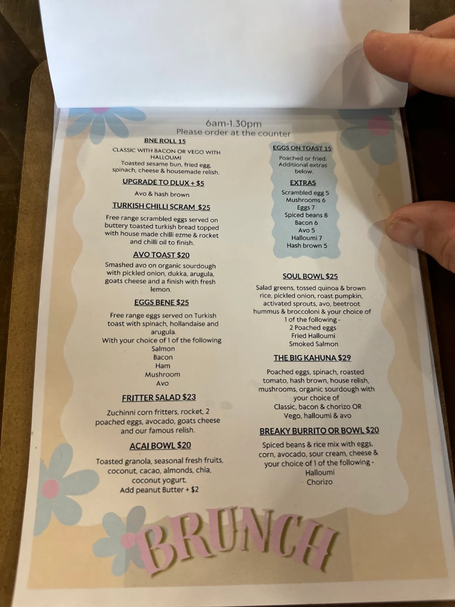 Menu photo 1
