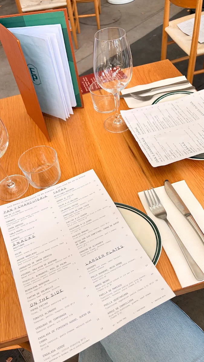 Menu, El Porton