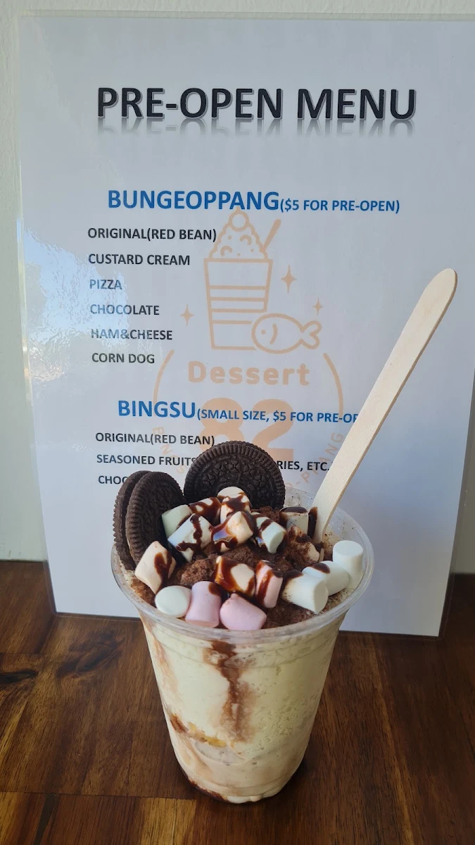 Menu, Dessert 82