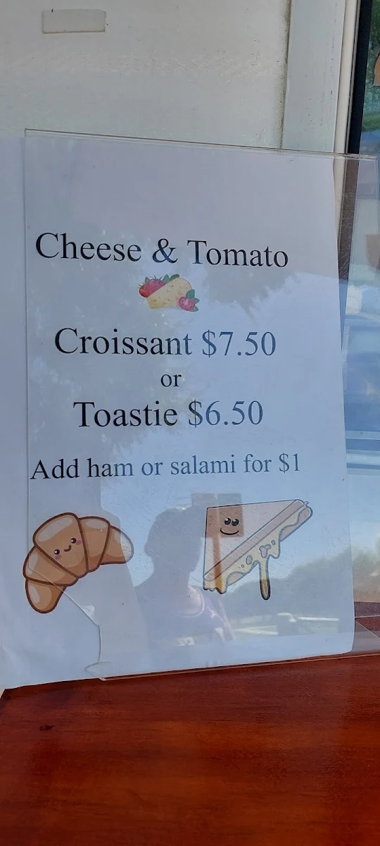 Menu, Havoc Food and Coffee