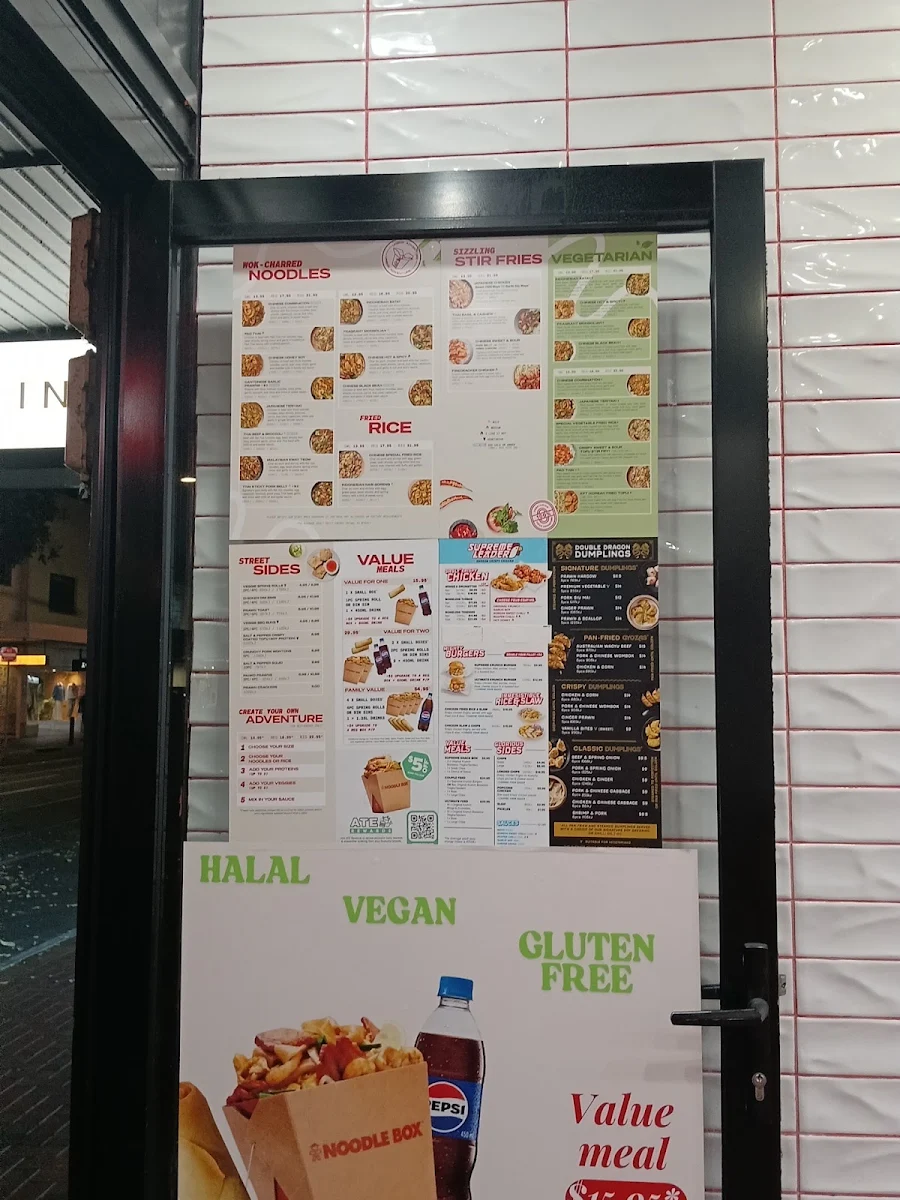 Menu, Supreme Leader Glenelg