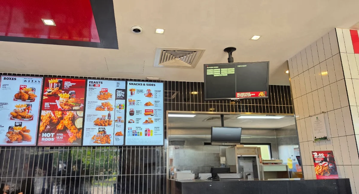 Menu, KFC Highfields