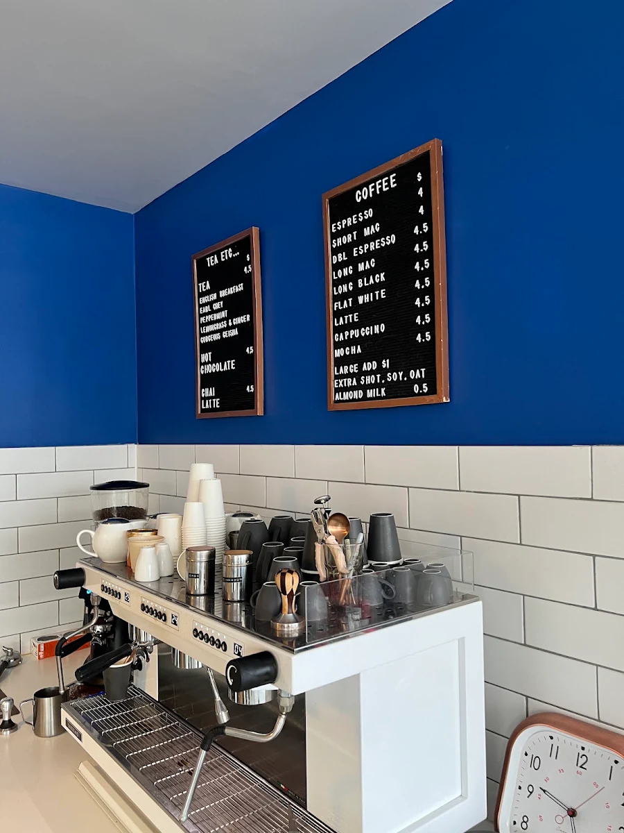 Menu, The General Cafe