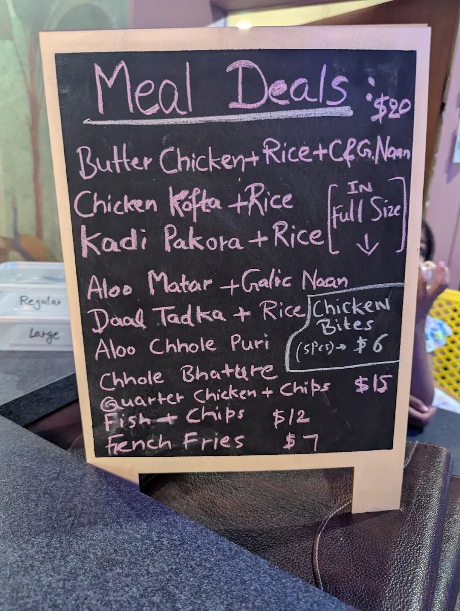 Menu, Indian@Hunter Restaurant