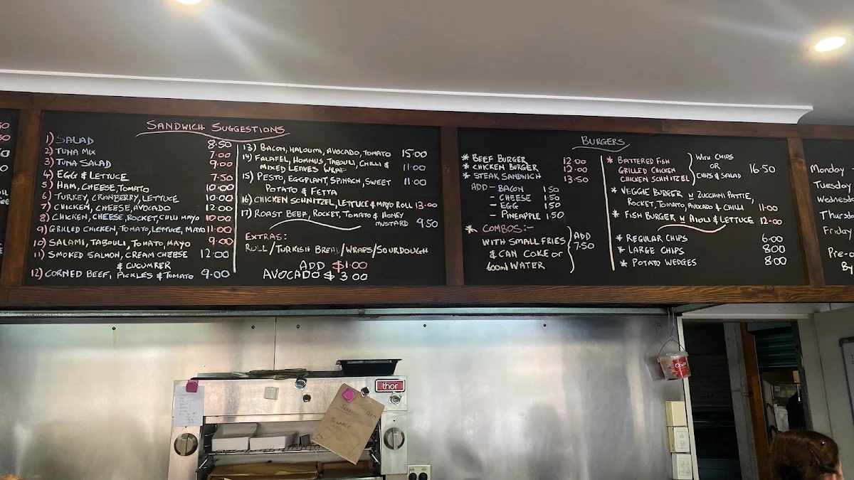 Menu, Kouzina by iCooking
