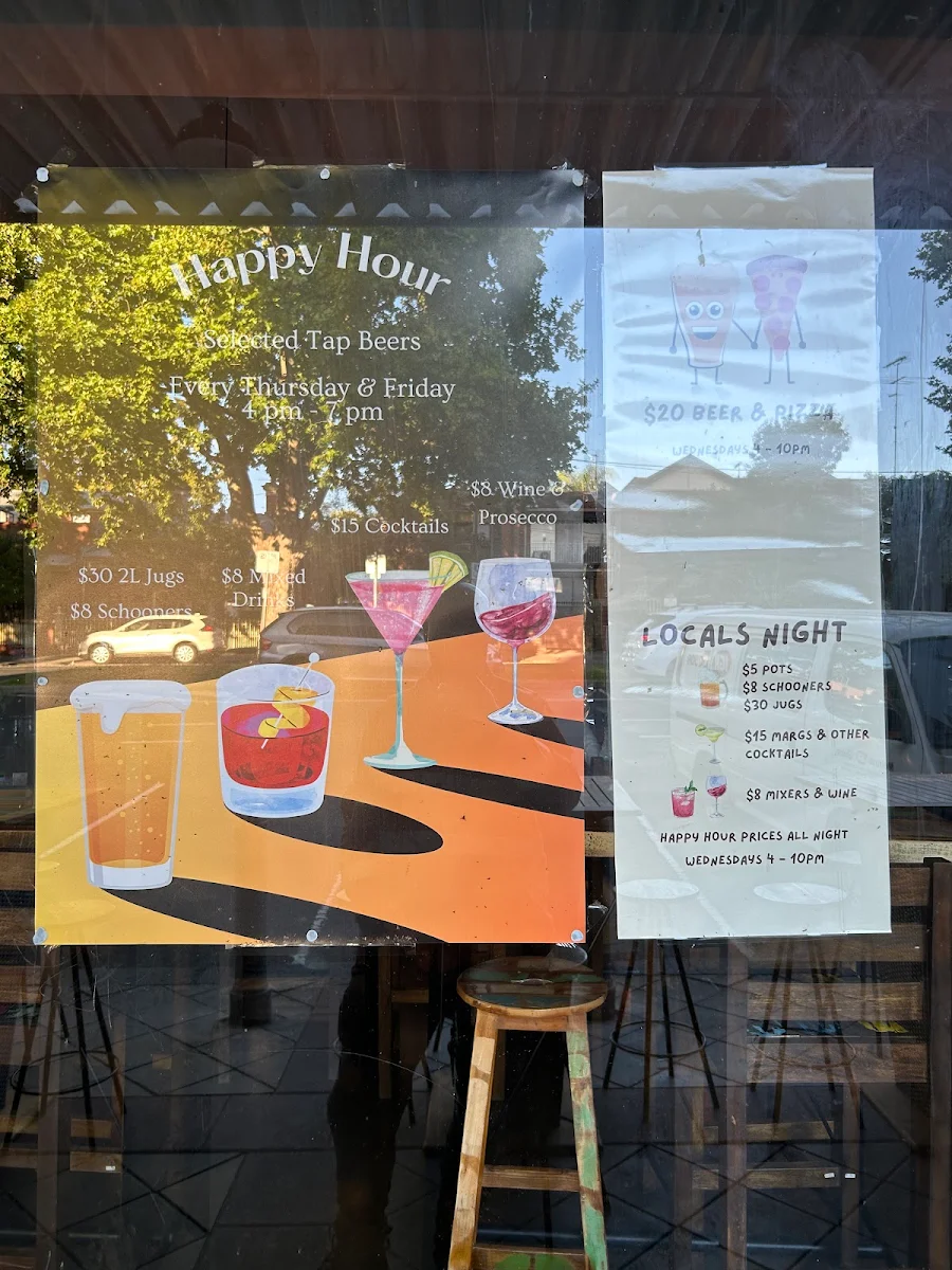 Menu, Melrose Place 3051