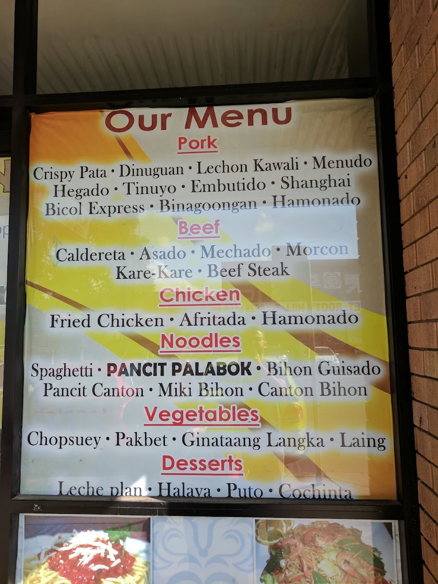 Menu, The Kamayan