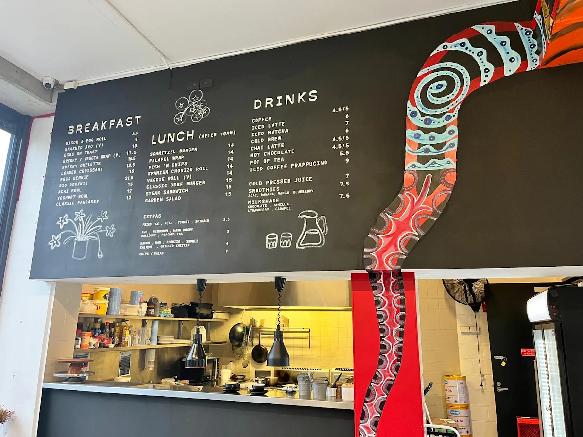 Menu, Rebels N Misfits - Redfern Park