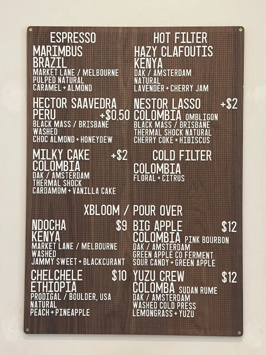 Menu photo 1