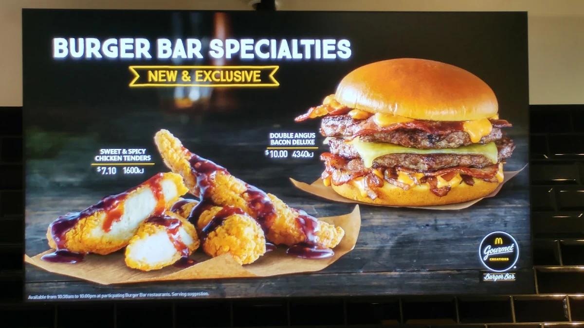 Menu, McDonald's Melville