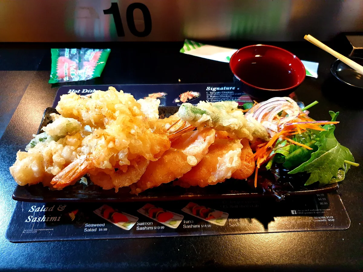Menu, Wasabi Sushi