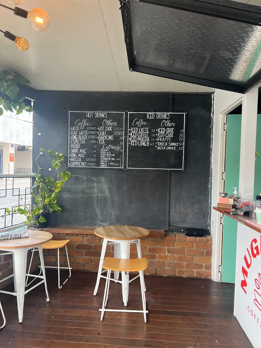 Menu, Mugmates Coffee Shop