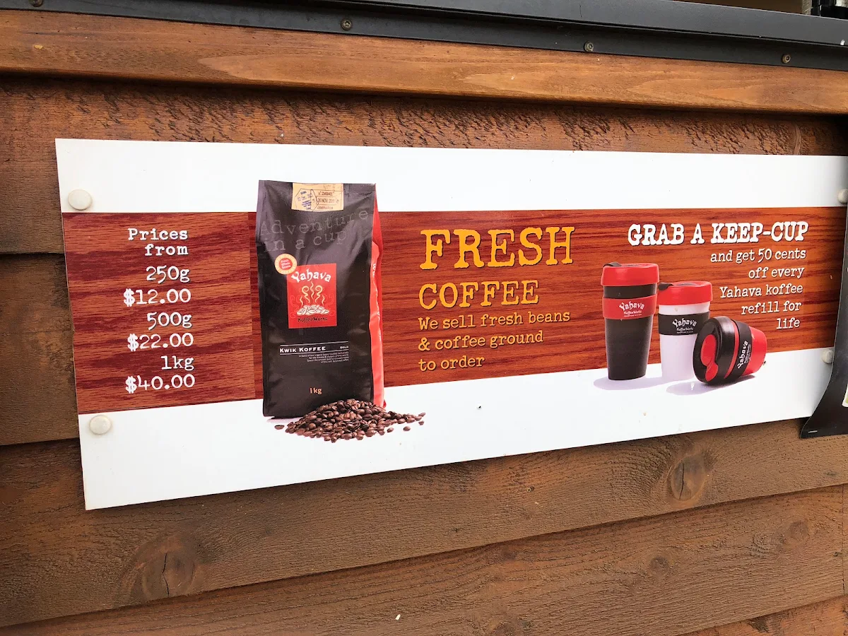 Menu, Kwik Koffee Causeway. Coffee Drive Thru.