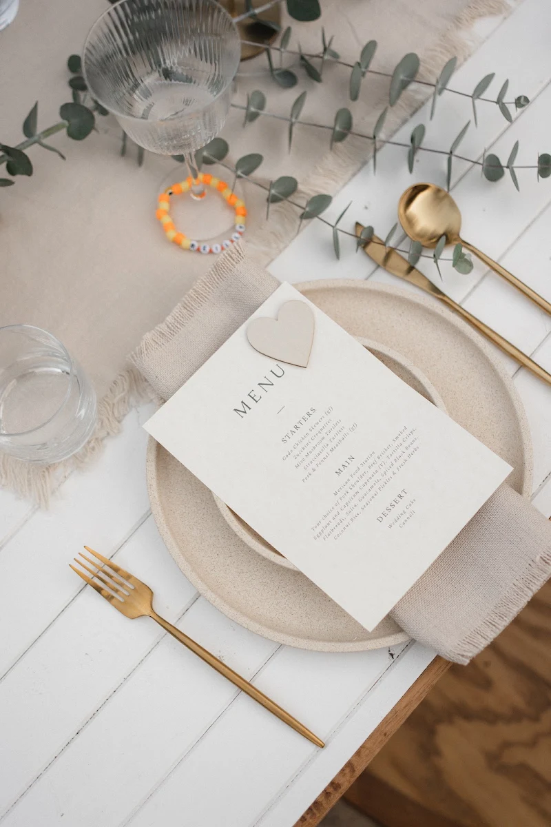 Menu, Be Free