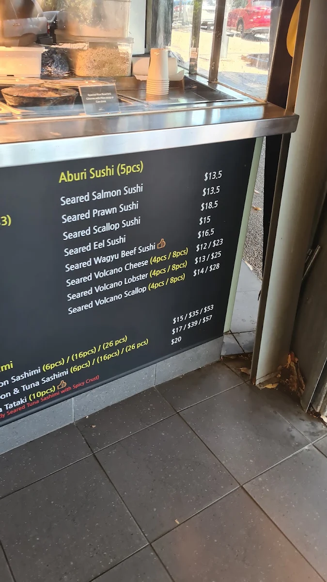 Menu, Kami fresh sushi