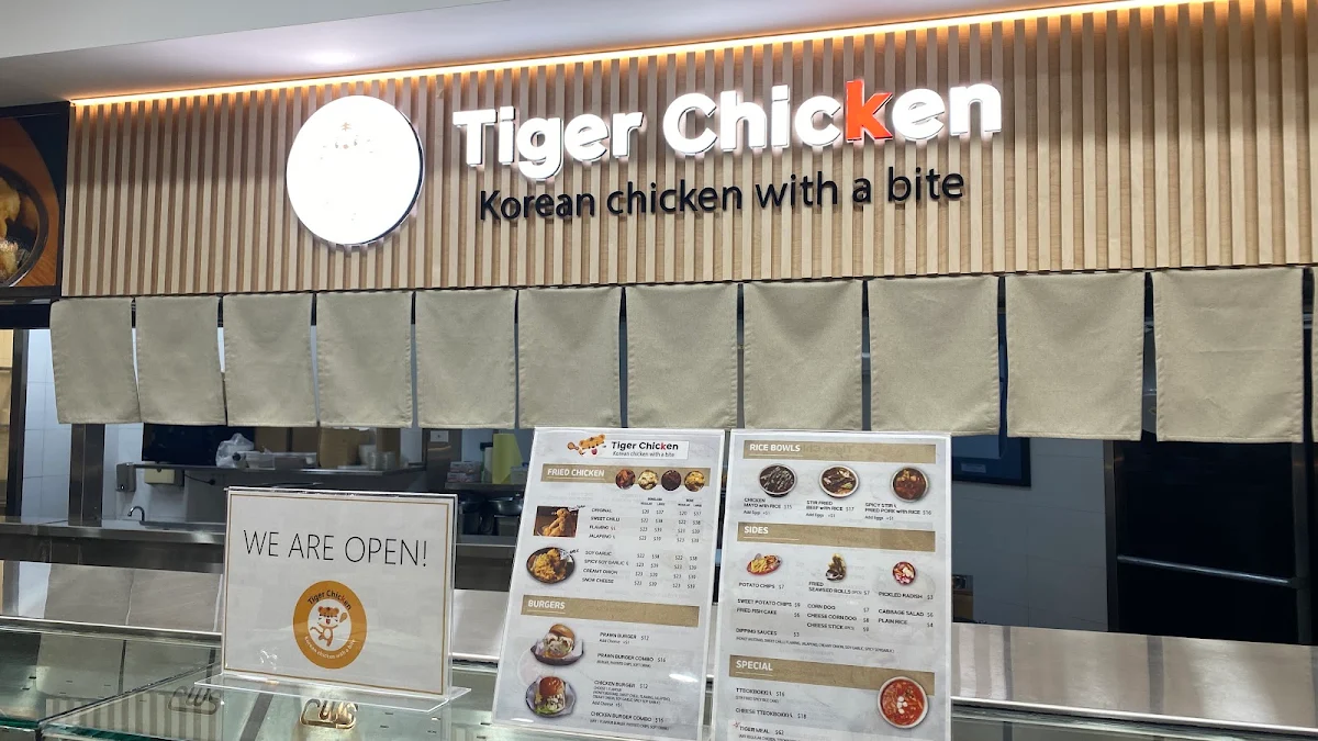Menu, Tiger Chicken