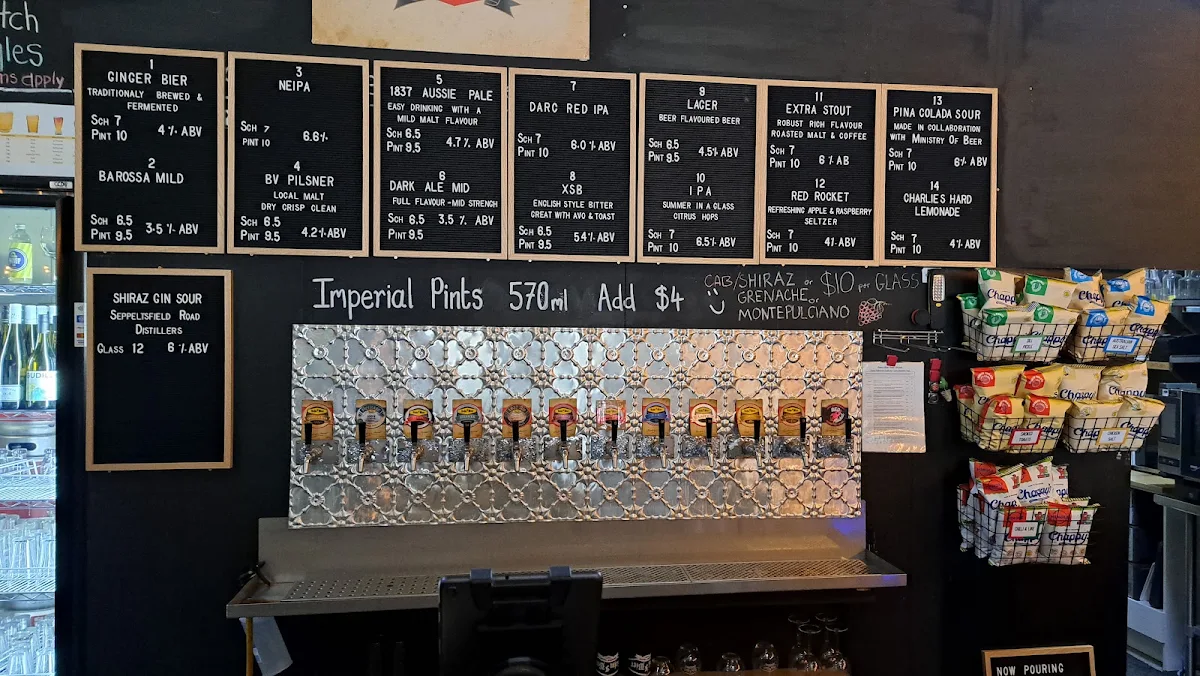 Menu, Rehn Bier Brewery