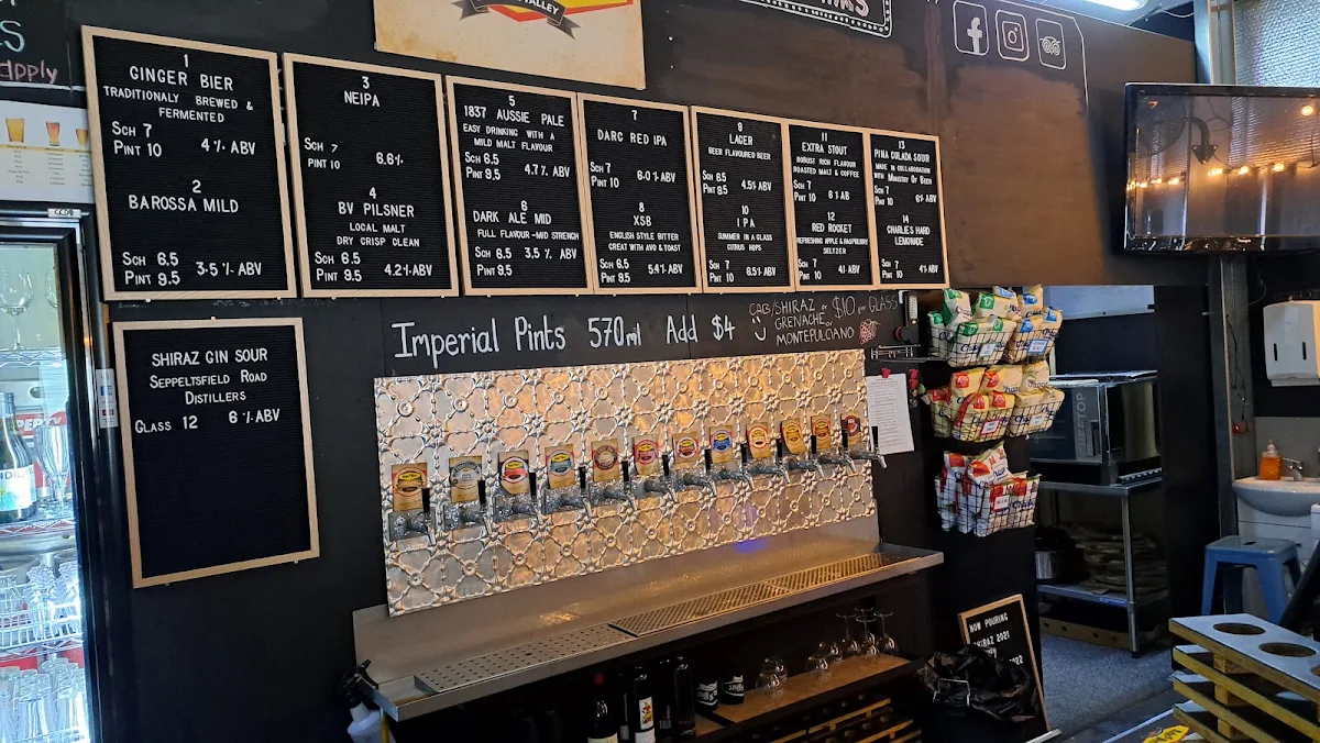 Menu, Rehn Bier Brewery