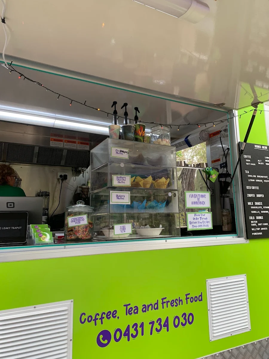 Menu, The Leaky Teapot
