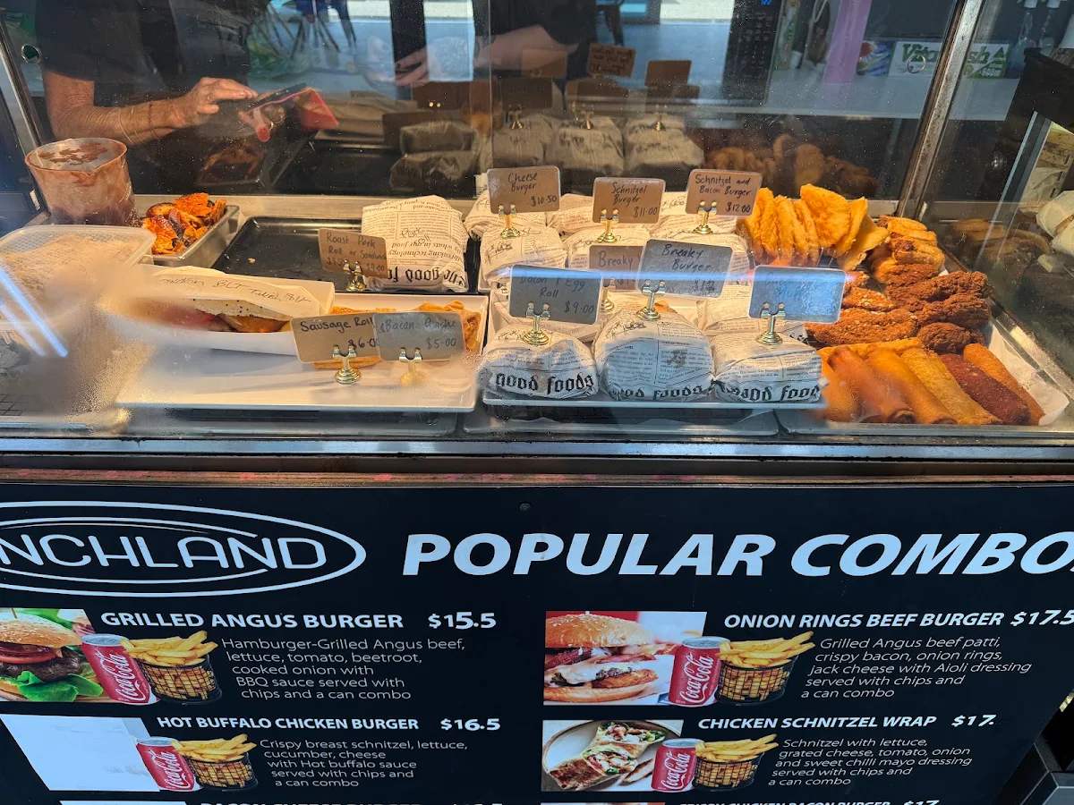 Menu, Lunchland