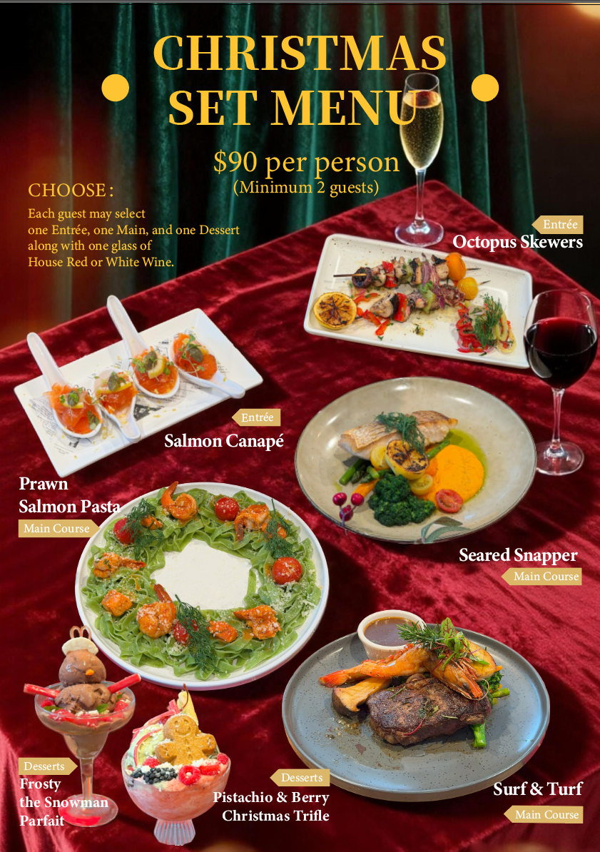 Menu, Uliveto Sydney Italian Restaurant