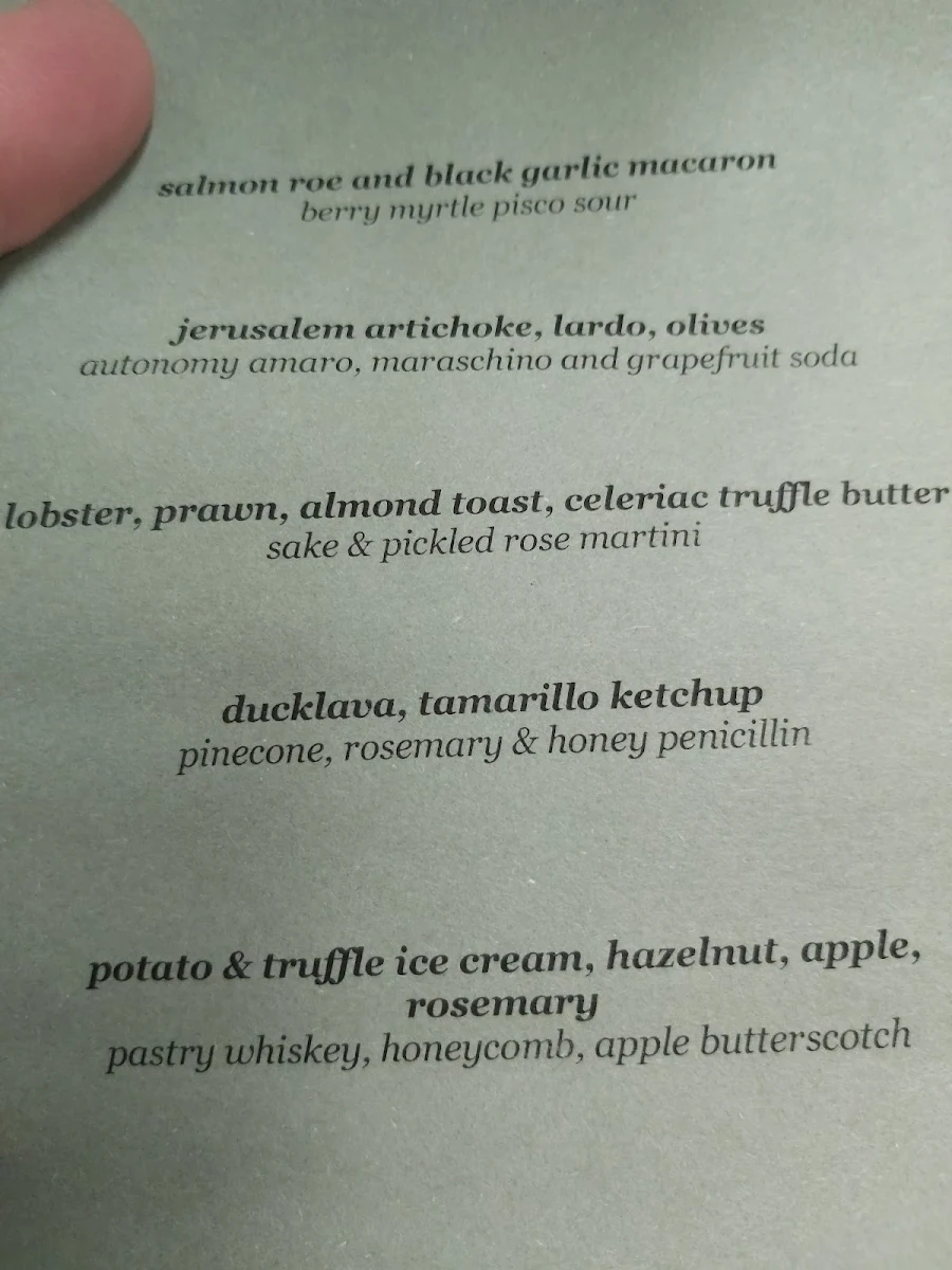 Menu, Navi