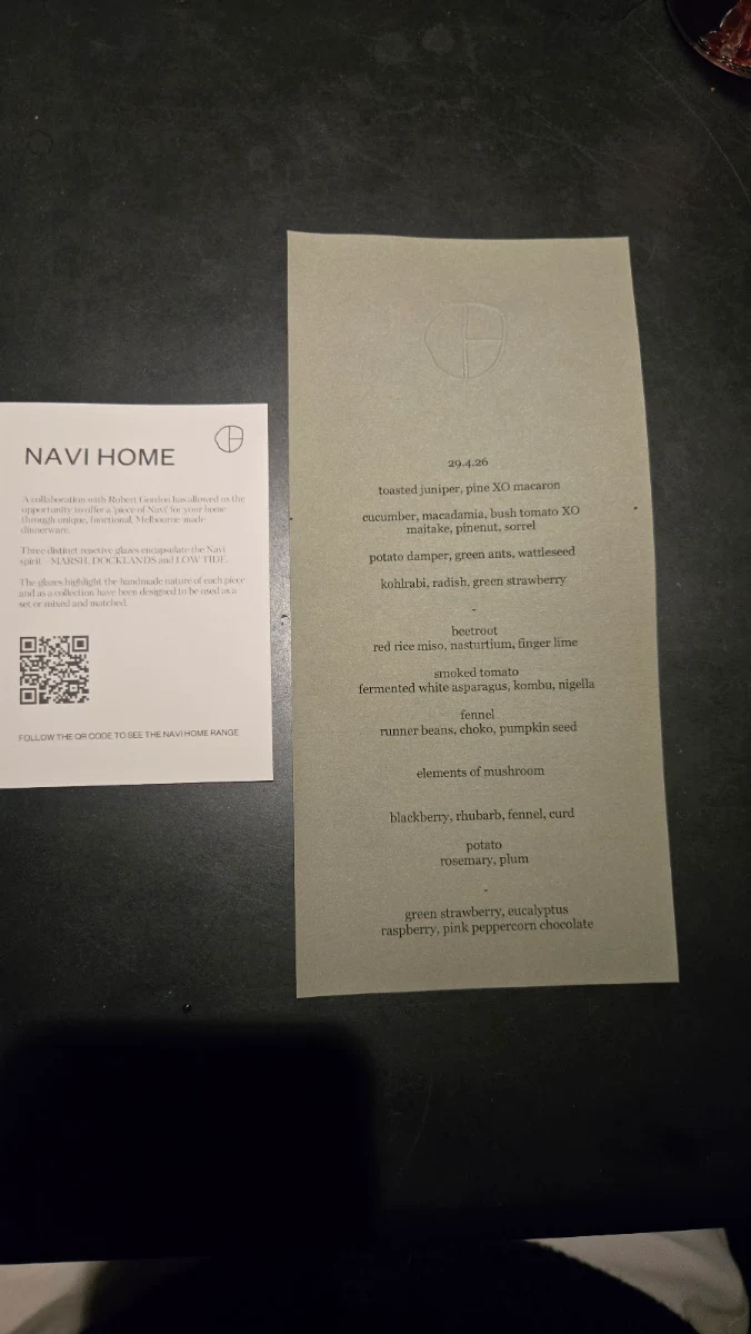 Menu, Navi