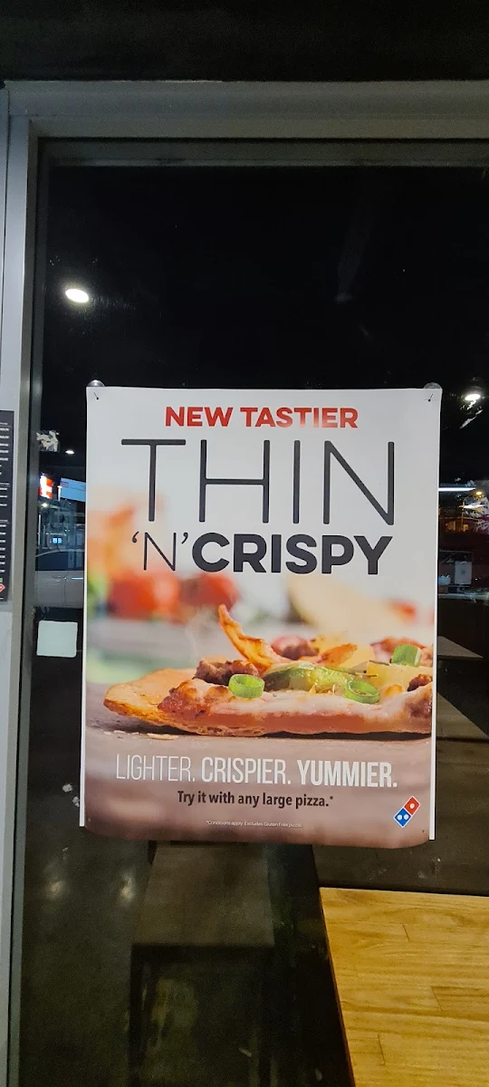 Menu, Domino's Pizza Gladesville