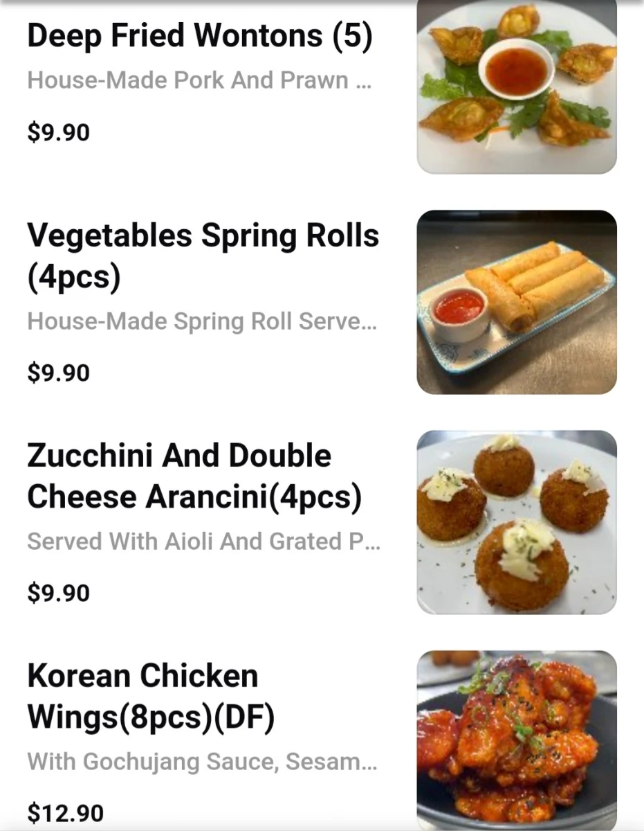 Menu photo 2