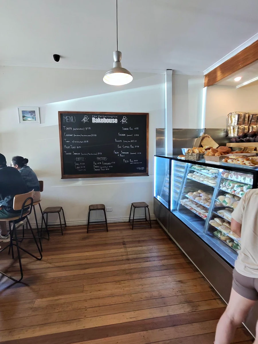 Menu, The Portarlington Bakehouse