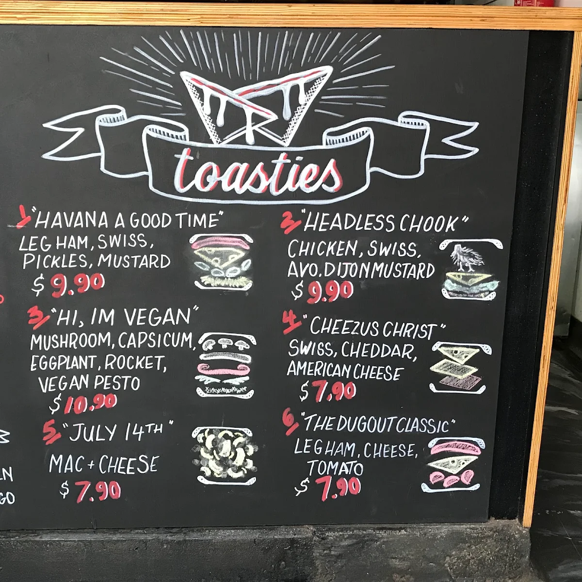 Menu, Christina’s Vibes Cafe