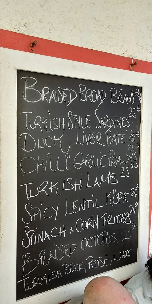 Menu, Beachwood Cafe