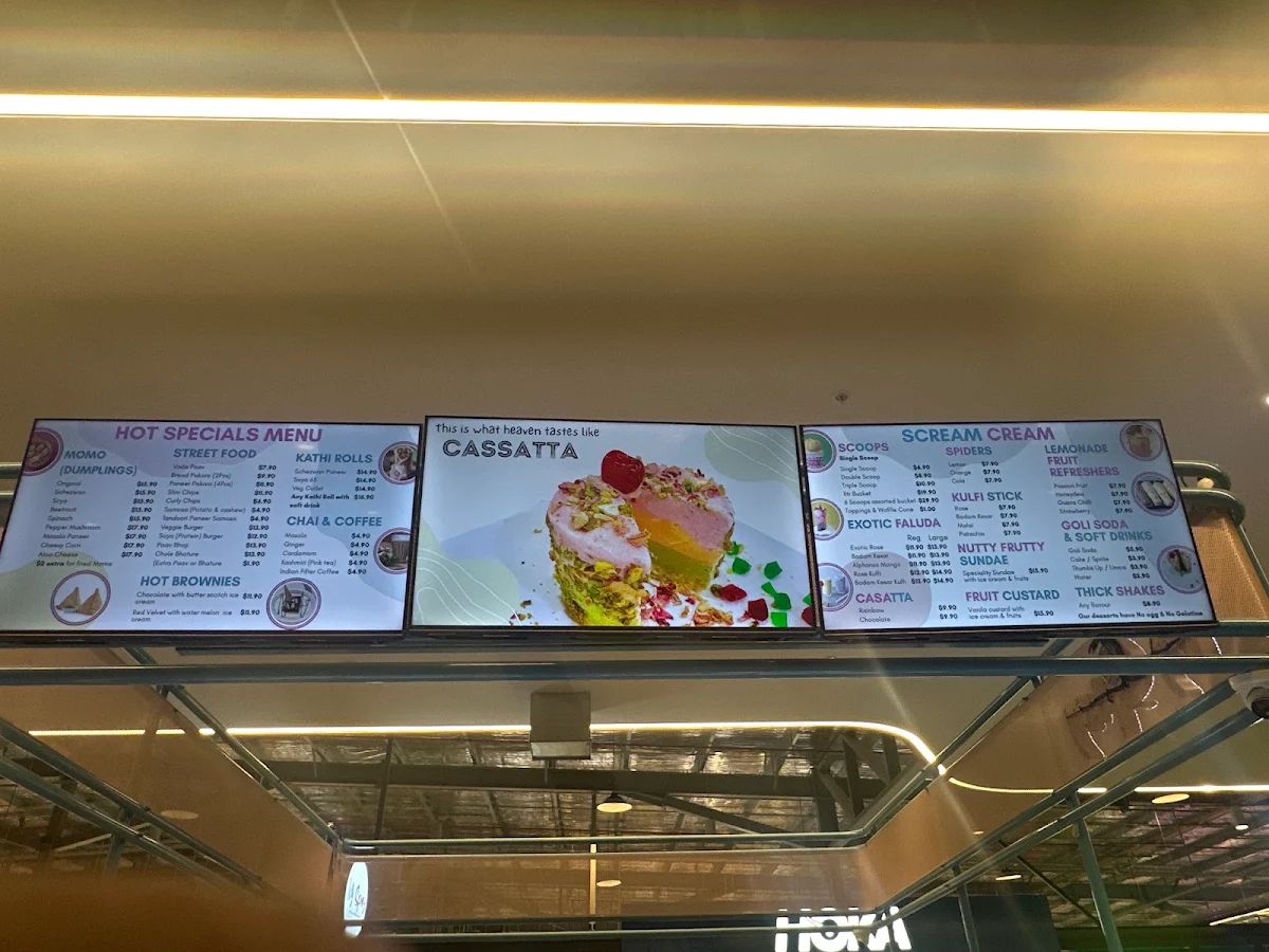 Menu, Icy Spicy Ecq