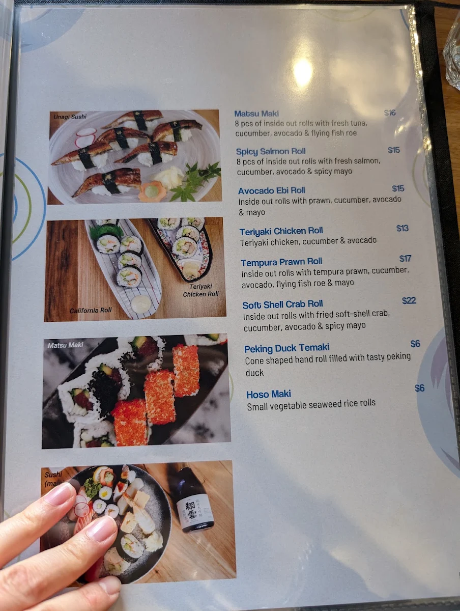 Menu, Matsumoto