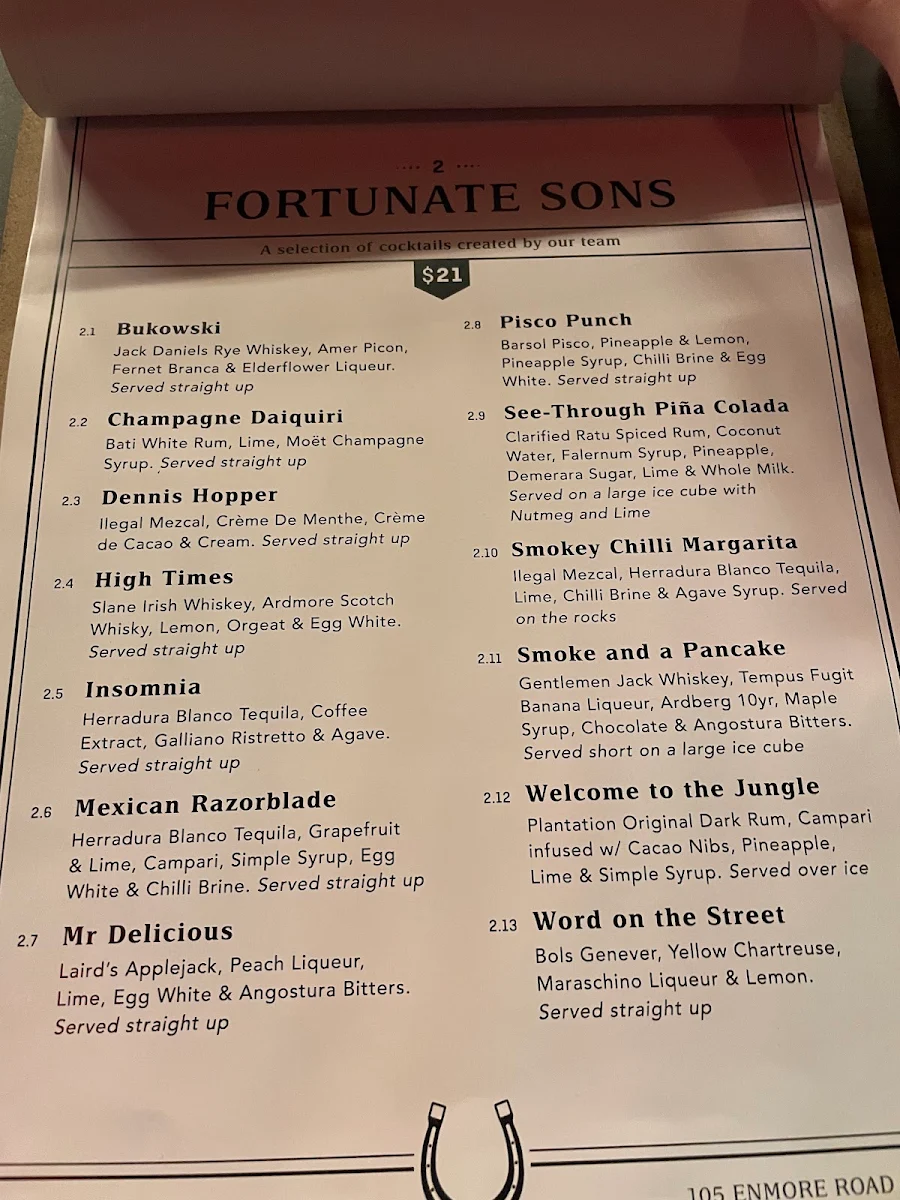Menu photo 1