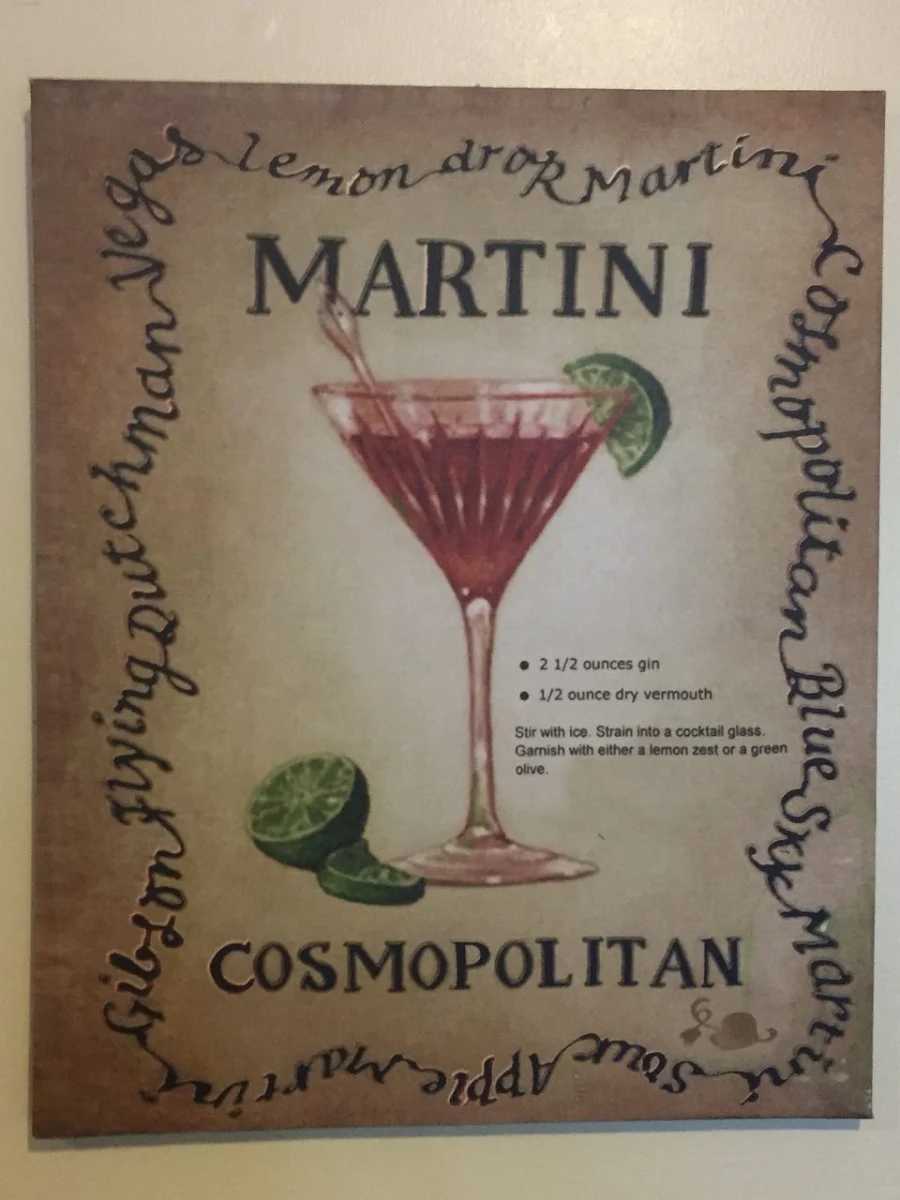 Menu, Cunninghams Hotel