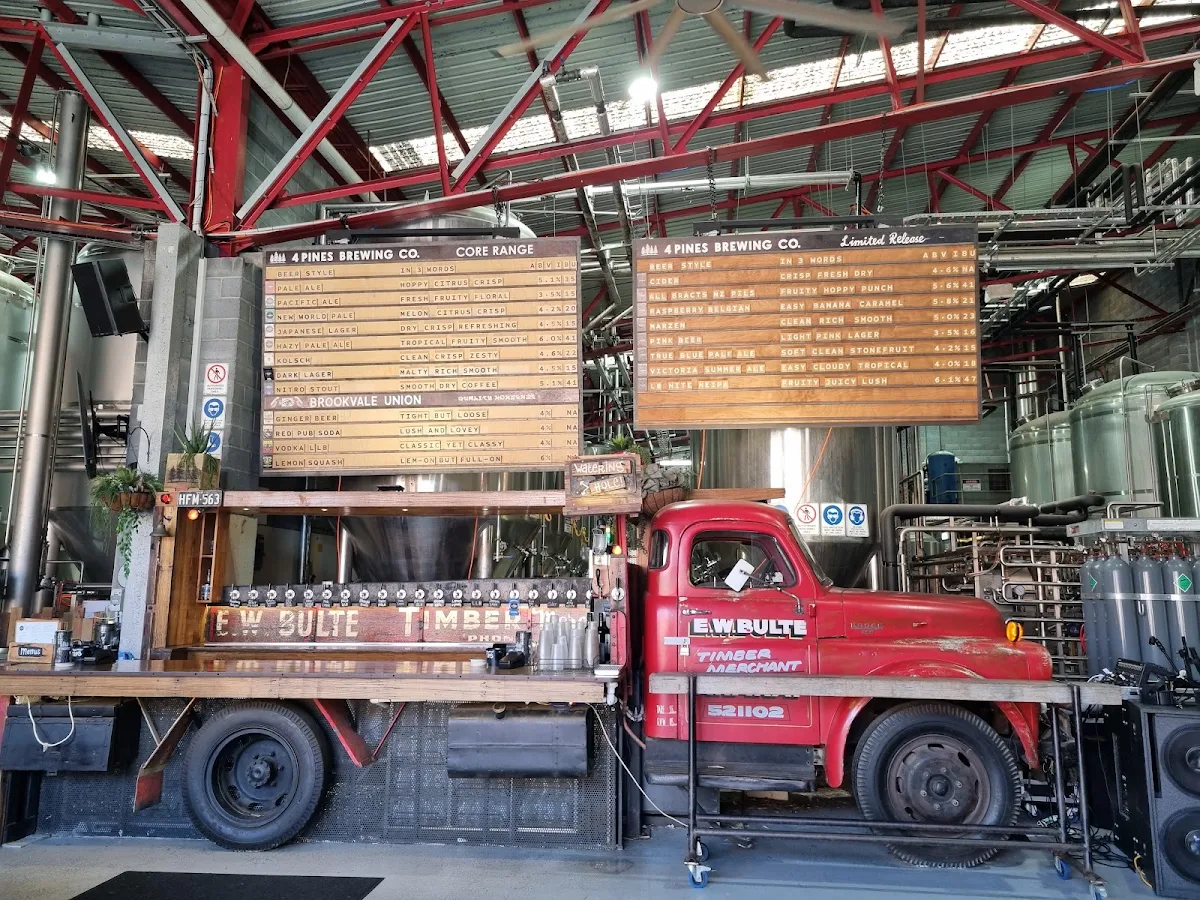 Menu, 4 Pines Truck Bar Brookvale