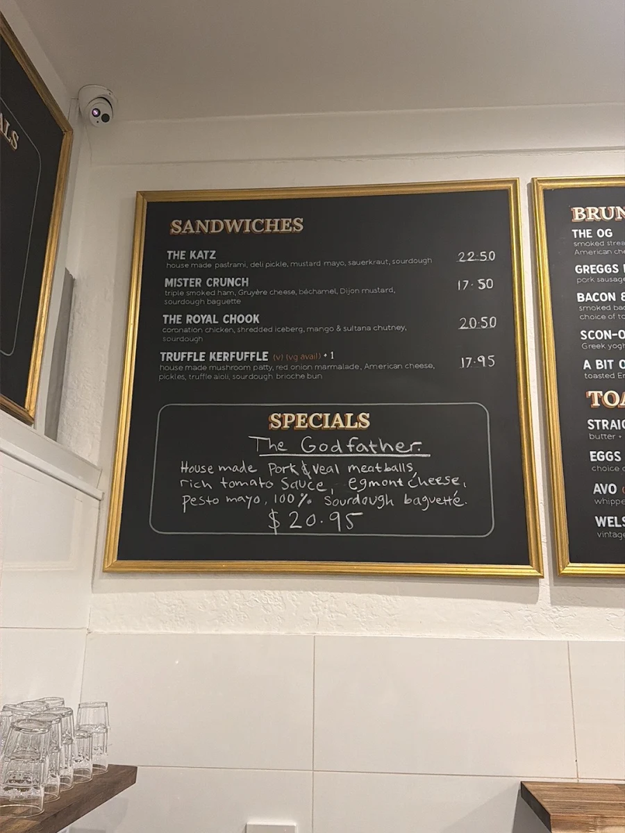 Menu, The Kentish Chef