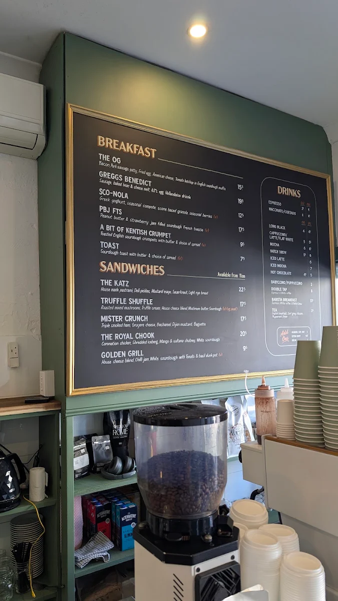 Menu, The Kentish Chef