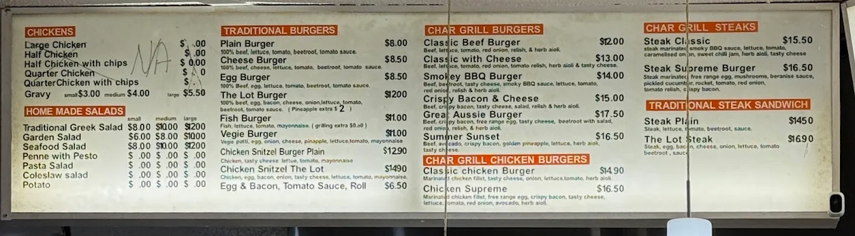 Menu, Highside Fish & Chips Cafe | Yarra Glen