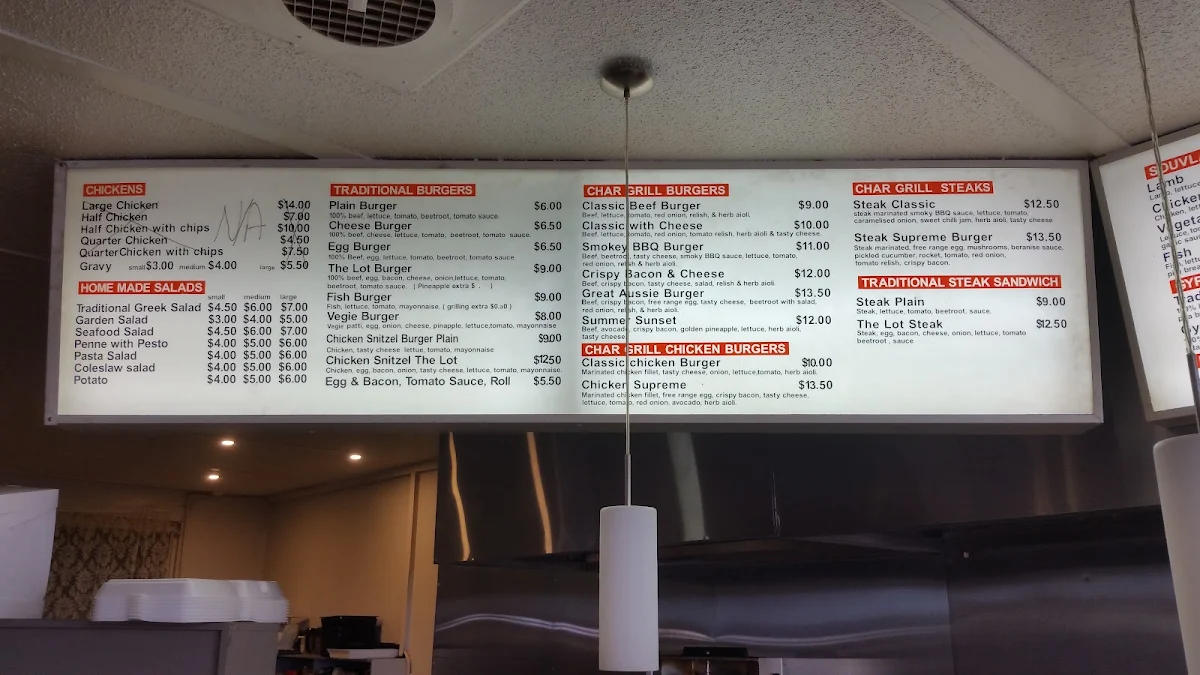 Menu, Highside Fish & Chips Cafe | Yarra Glen
