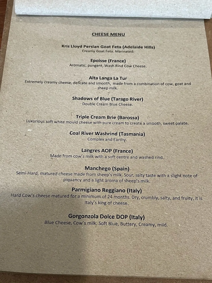 Menu photo 1