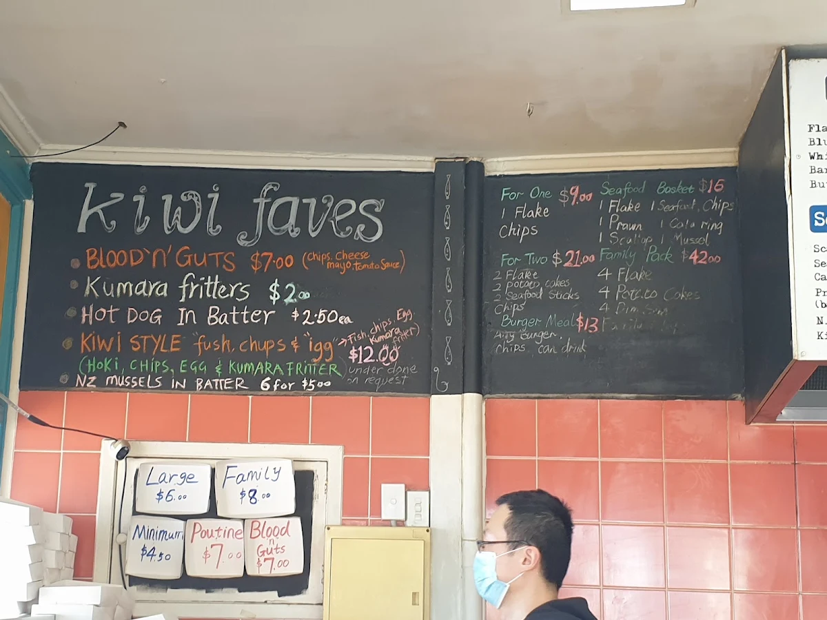 Menu, Altona Beach Bites