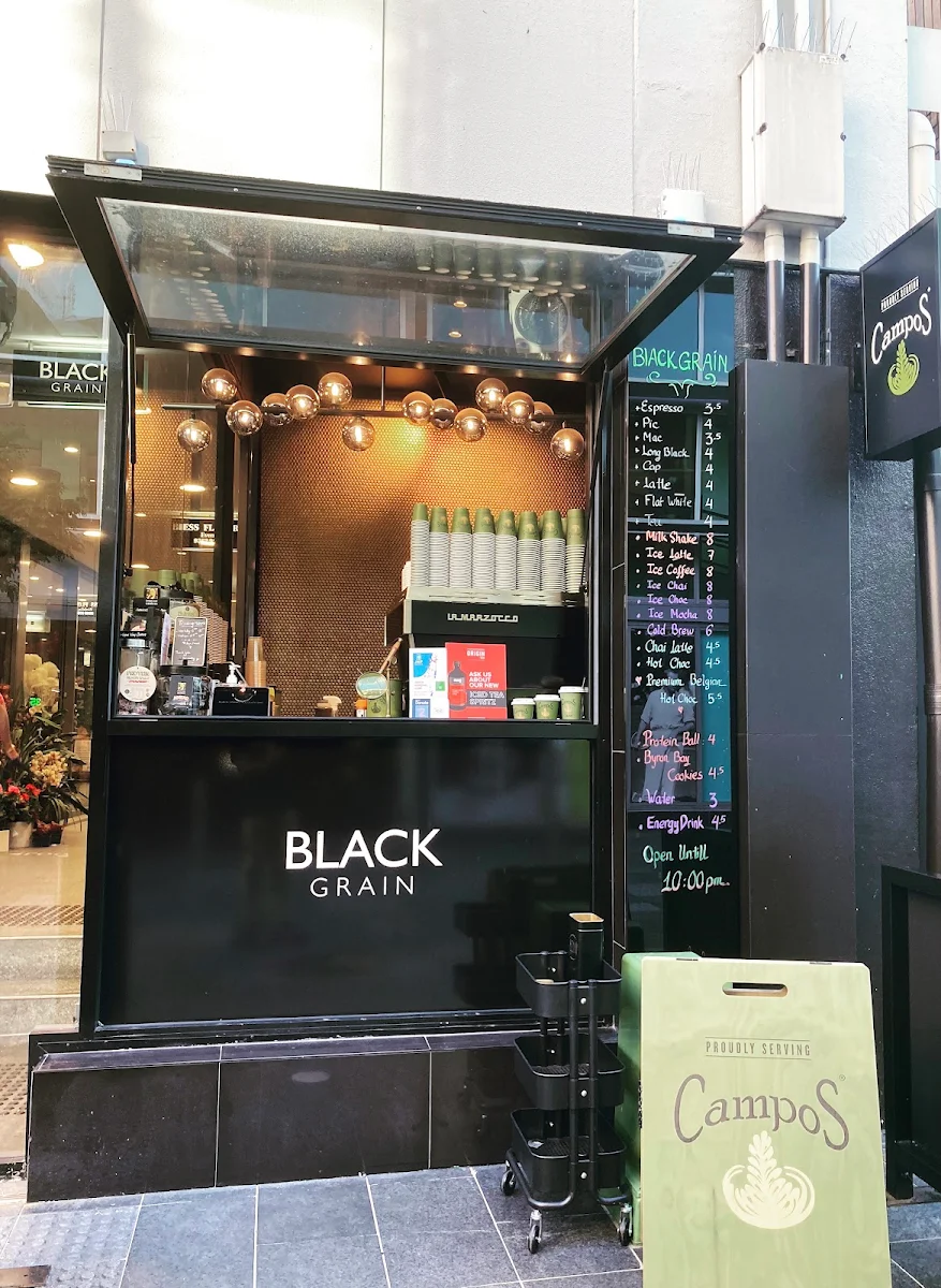 Menu, Black Grain Double Bay