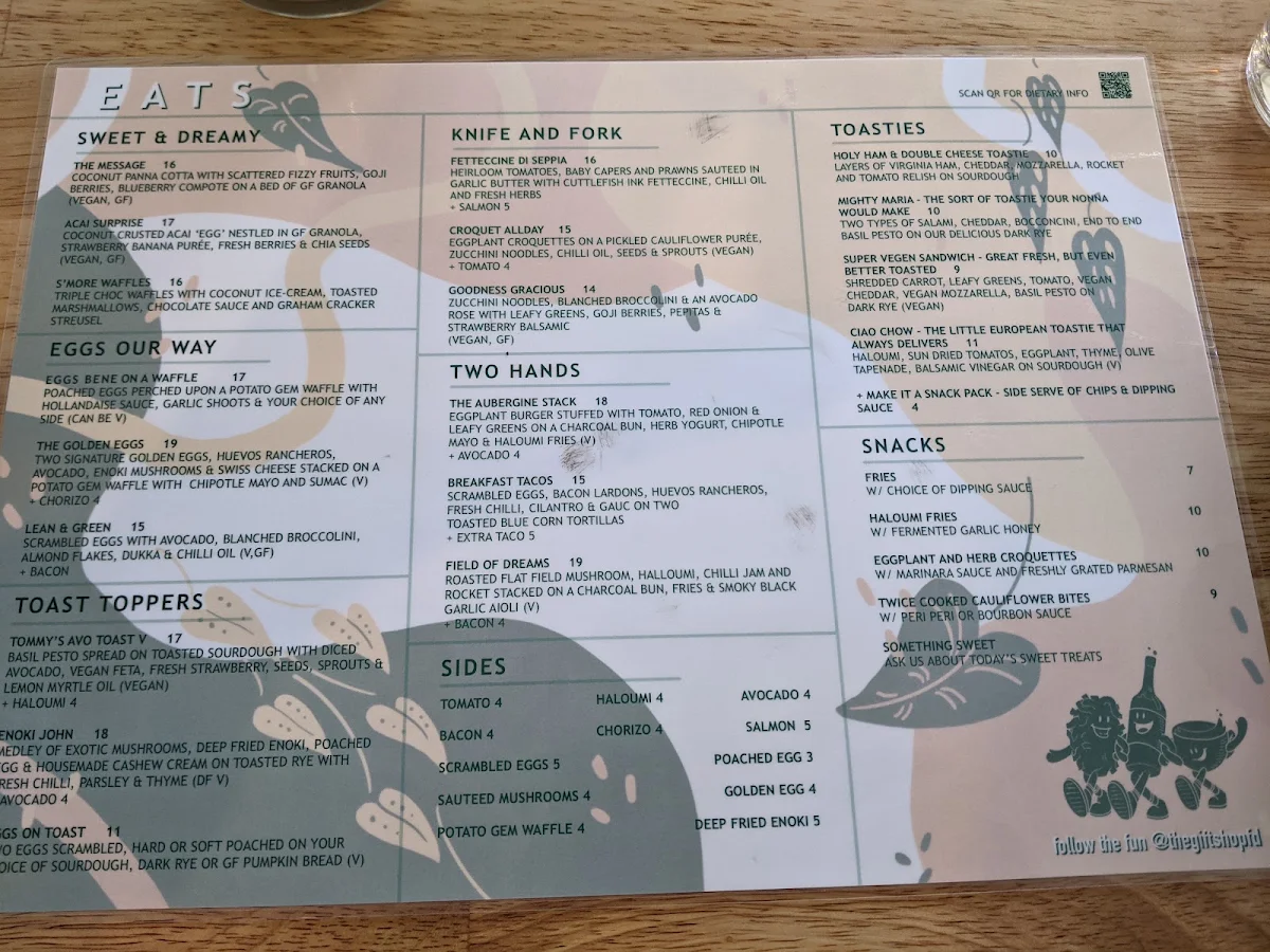 Menu, Deli Dakota Specialty Coffee & Sandwiches