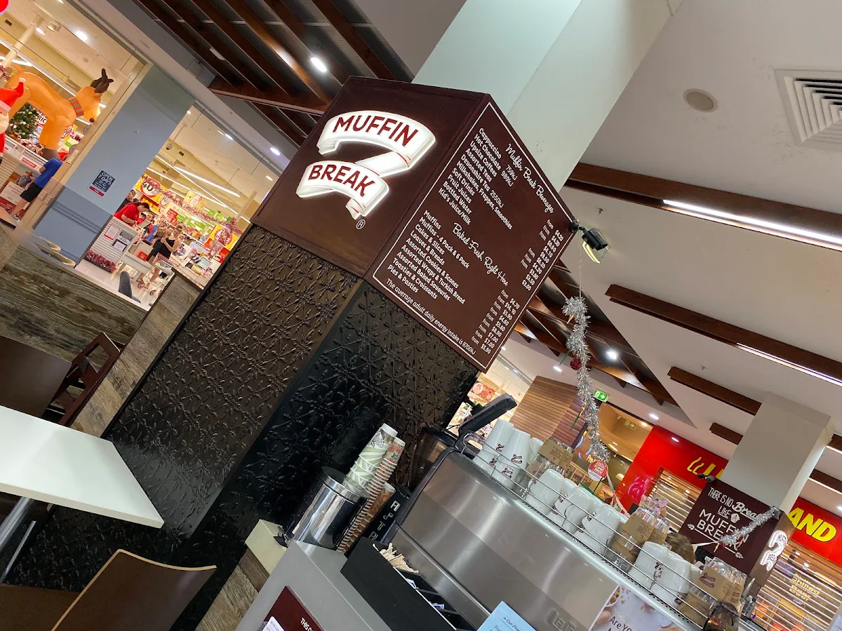 Menu, Muffin Break Caneland Mackay (Foodcourt)
