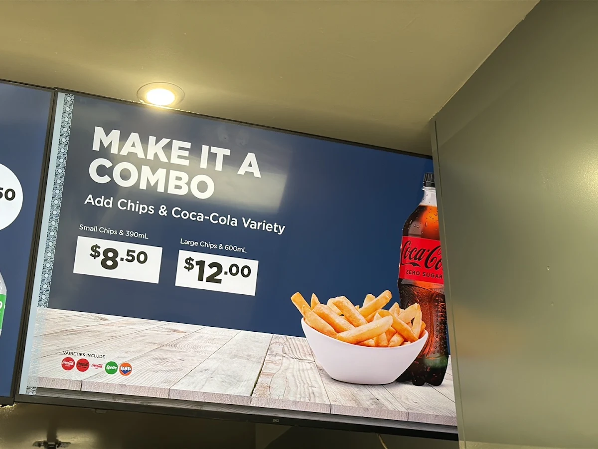 Menu, Kebab Zone